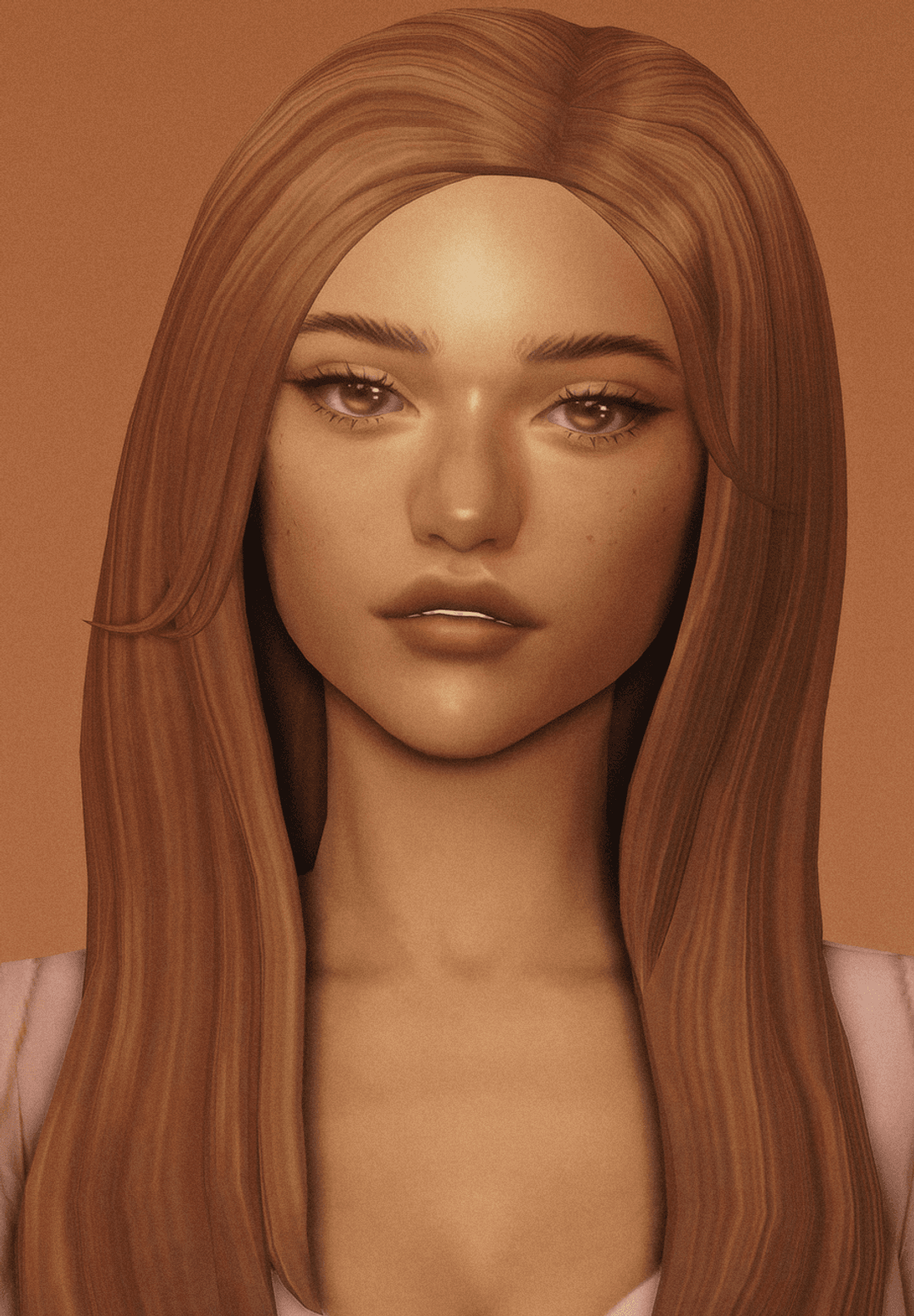 Скриншот мода Прическа Dina Hair
